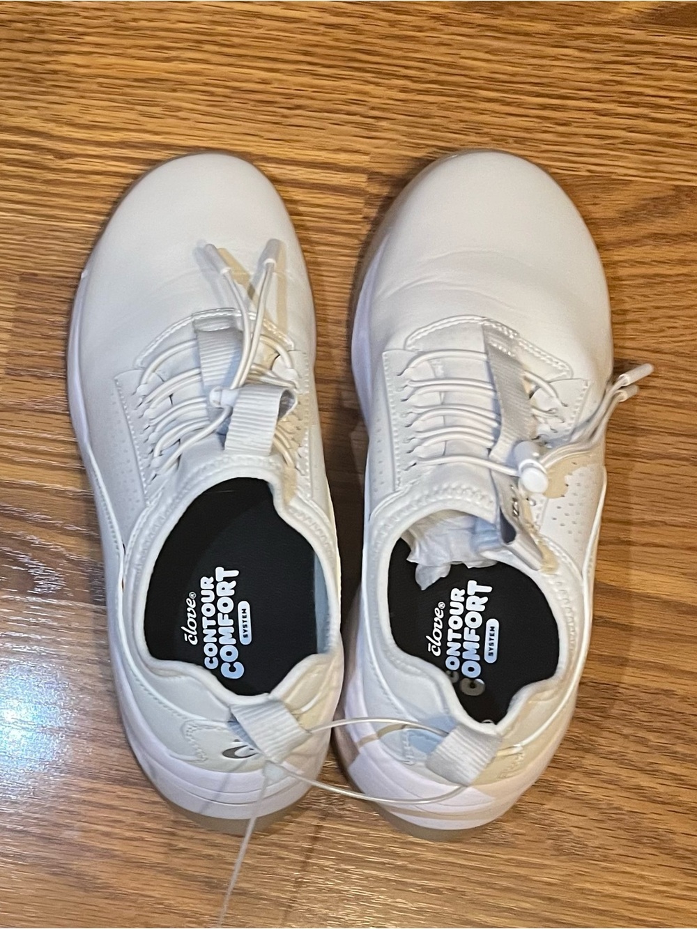 Clove classic Women's White Slip-On Sneakers - Picture 3 of 10